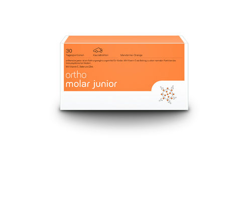 orthomolar junior Kautabletten Mandarine-Orange - Top-Konditionen - 30 Portionen